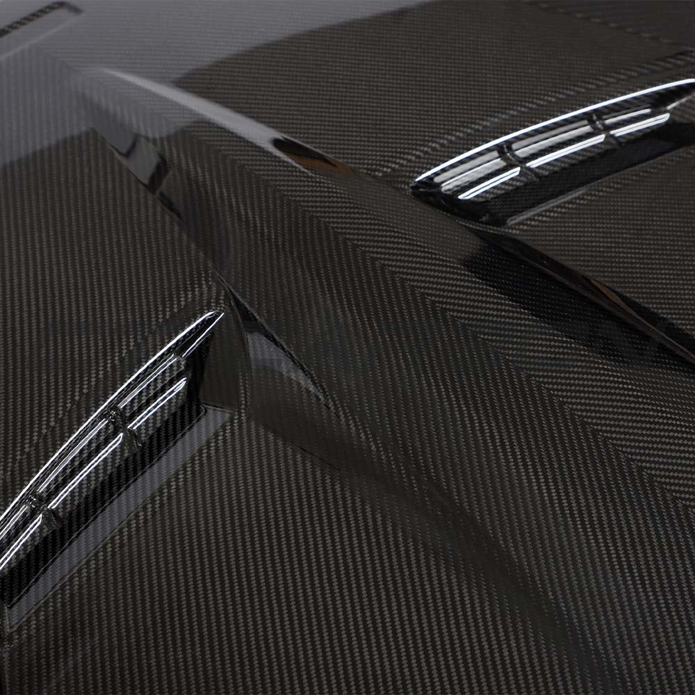 CT Carbon McLaren 720S full carbon fiber kit installed on the car, showcasing sleek, high-performance carbon components.