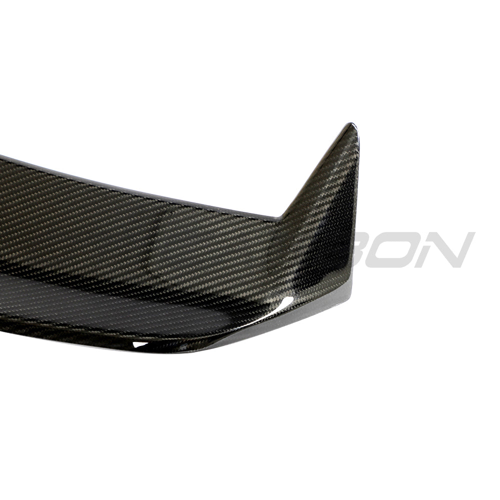 BMW G81 M3 Touring 2022+ CT Carbon full carbon fibre kit installed on the car, showcasing sleek, lightweight carbon fiber components.