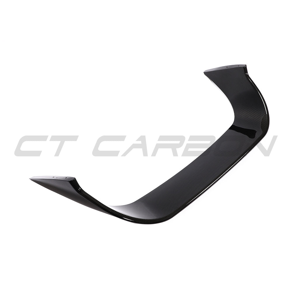 Toyota Supra 2019+ A90 CT Carbon fiber spoiler, showcasing sleek aerodynamic design and carbon fiber finish.