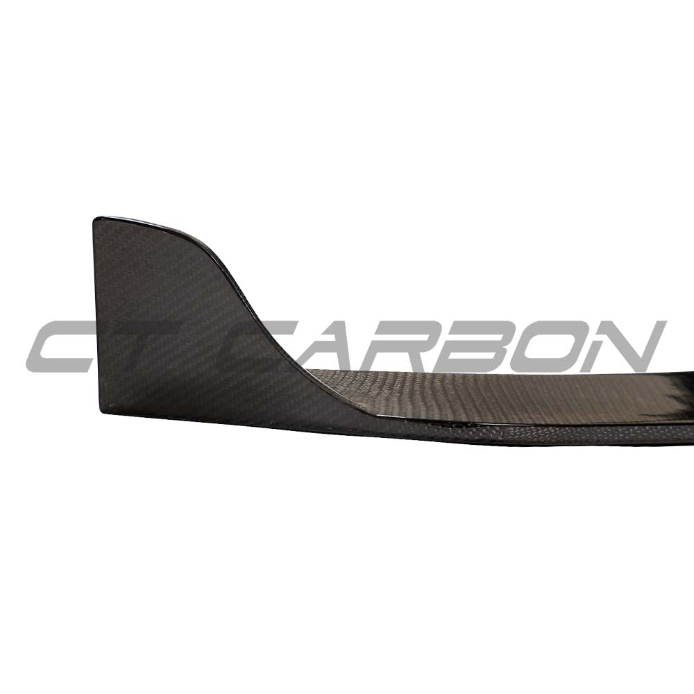 MERCEDES W205 C63 COUPE/CONVERTIBLE CARBON FIBRE SPLITTER - V3 - CT DESIGN