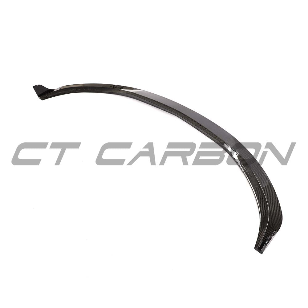 MERCEDES W205 C63 COUPE/CONVERTIBLE CARBON FIBRE SPLITTER - V3 - CT DESIGN