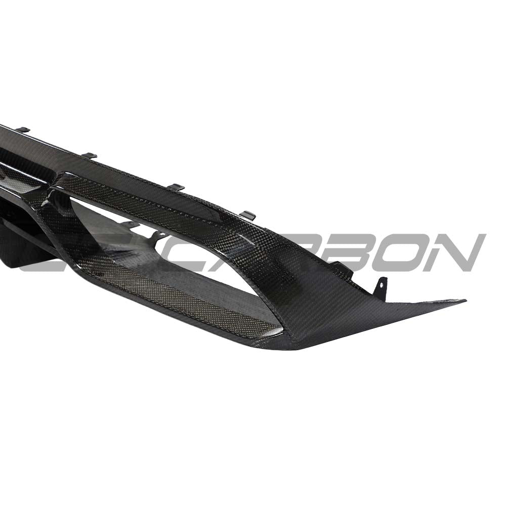 MERCEDES W205 C63 FACELIFT COUPE/CONVERTIBLE 2DR CARBON FIBRE DIFFUSER V2 - CT DESIGN
