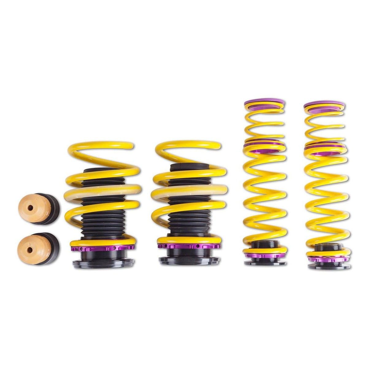 KW Suspension height adjustable lowering spring kit for Audi S3/RS3 8V, coilover suspension components without EDC.