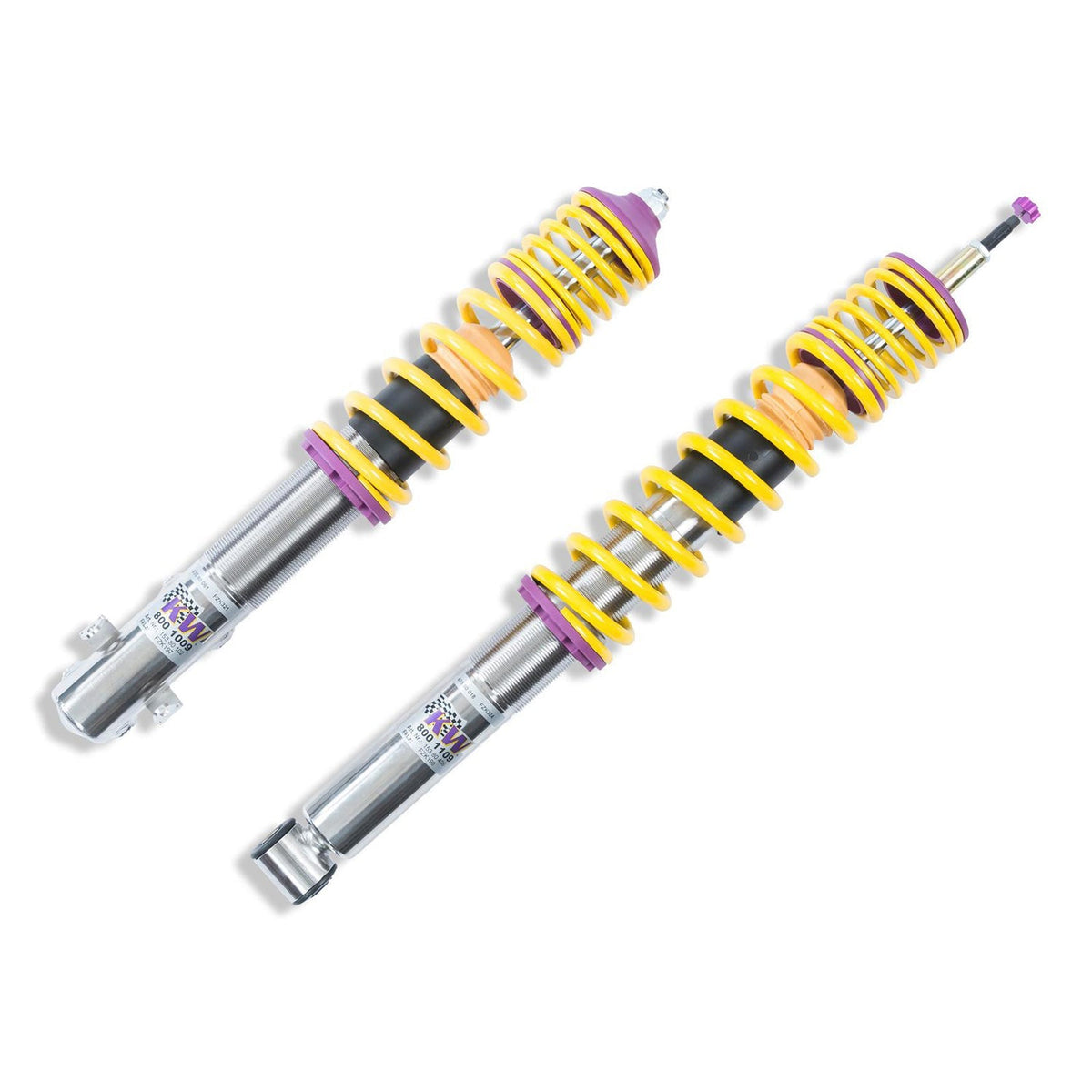 KW Suspension V2 coilover kit for BMW 335i, 340i, 435i, 440i F31, F33, F34, F36 models, without EDC deactivation, front and rear suspension.