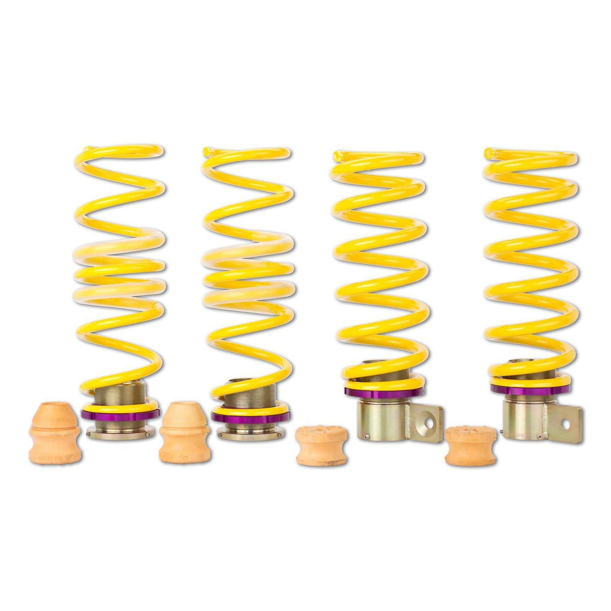 KW Suspension BMW M5/M6 height adjustable coilover spring kit for F10 and F06 models, featuring suspension coilovers with springs.