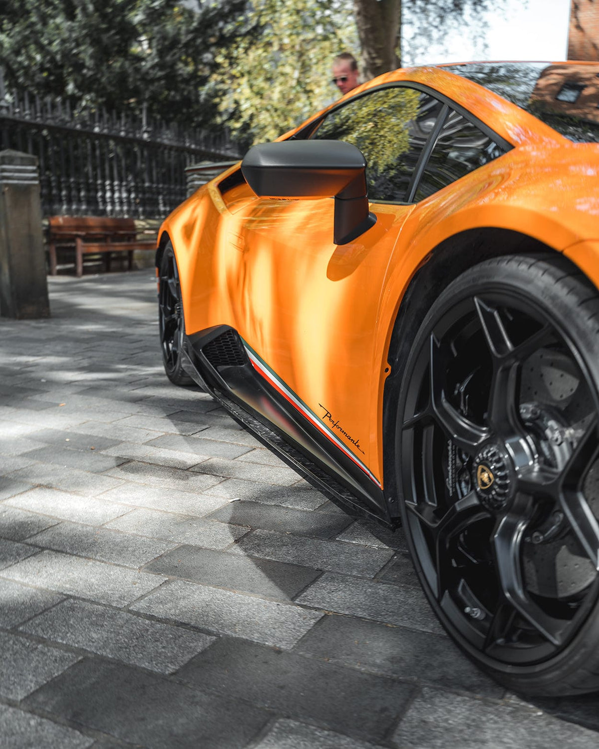 Lamborghini Huracan Performante full kit by CT Design, featuring carbon fiber components and aerodynamic enhancements.