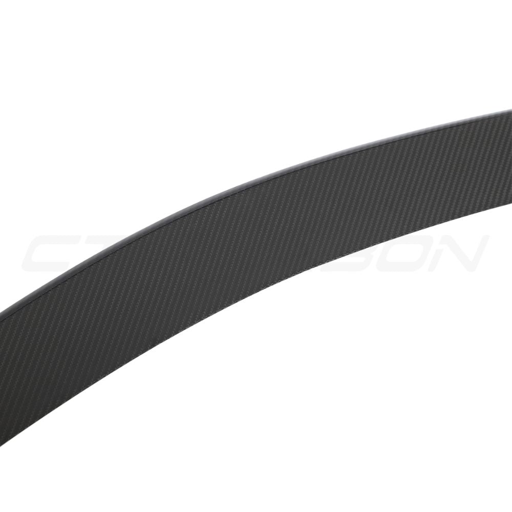Lamborghini Urus carbon fibre boot spoiler by CT Design, showcasing a sleek, high-performance automotive spoiler on a luxury SUV.
