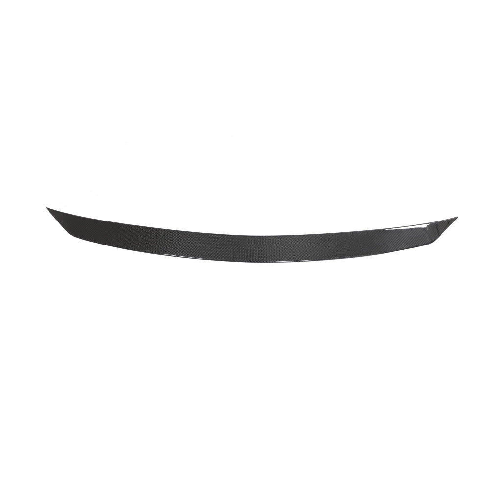 Lamborghini Urus carbon fiber boot spoiler by CT Design, showcasing sleek, aerodynamic design and high-quality carbon fiber material.