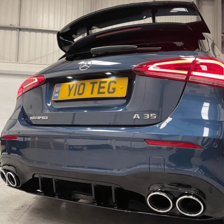 MERCEDES A-CLASS W177 2018-CURRENT GLOSS BLACK SPOILER - WING