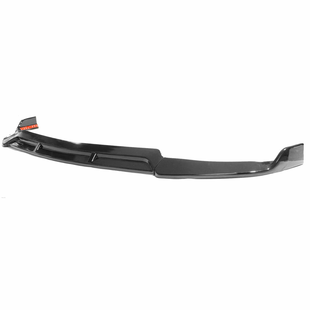 Mercedes C-Class W205 2019+ CT Carbon gloss black splitter, front car accessory, enhances sporty appearance and aerodynamics.