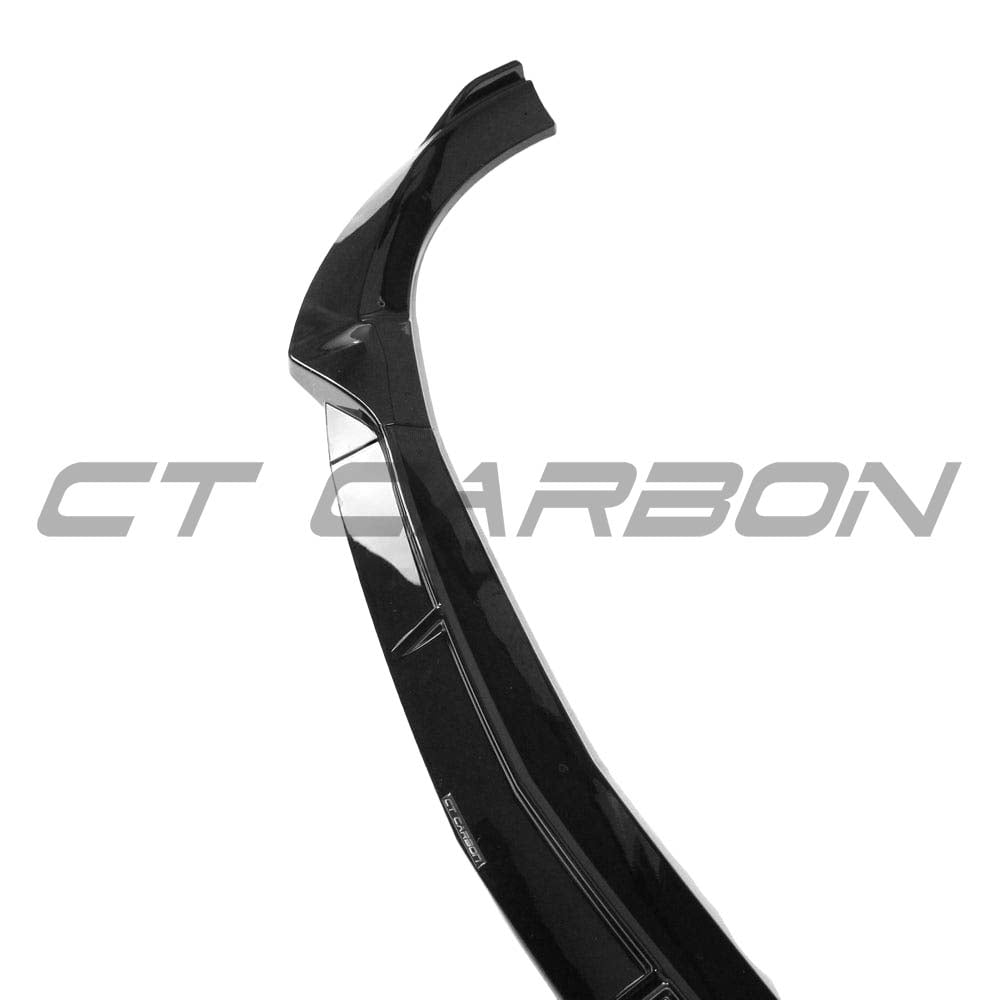 MERCEDES W213 & C238 2017-2020 E-CLASS GLOSS BLACK SPLITTER
