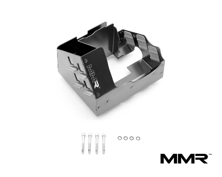MMX Performance baffled oil sump for BMW N55 F2x F3x engines, fits M135i, M235i, 335i, and 435i models, engine parts.