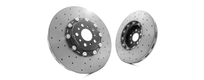 MMX 370x24mm Two-Piece Carbon Ceramic Rear Brake Discs | BMW G8x M2 M3 M4 | MMX official photo 1