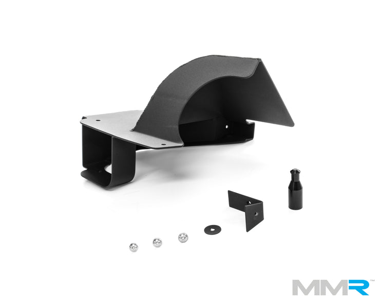MMX Performance air intake kit for BMW N55 engines, including M135i, M235i, 335i, and 435i, showing the induction kit components.