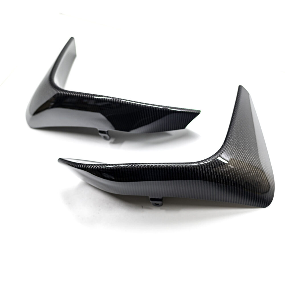Genuine BMW M Performance carbon fiber front cover paddle shifter for F82 F83 M4 exterior trim.