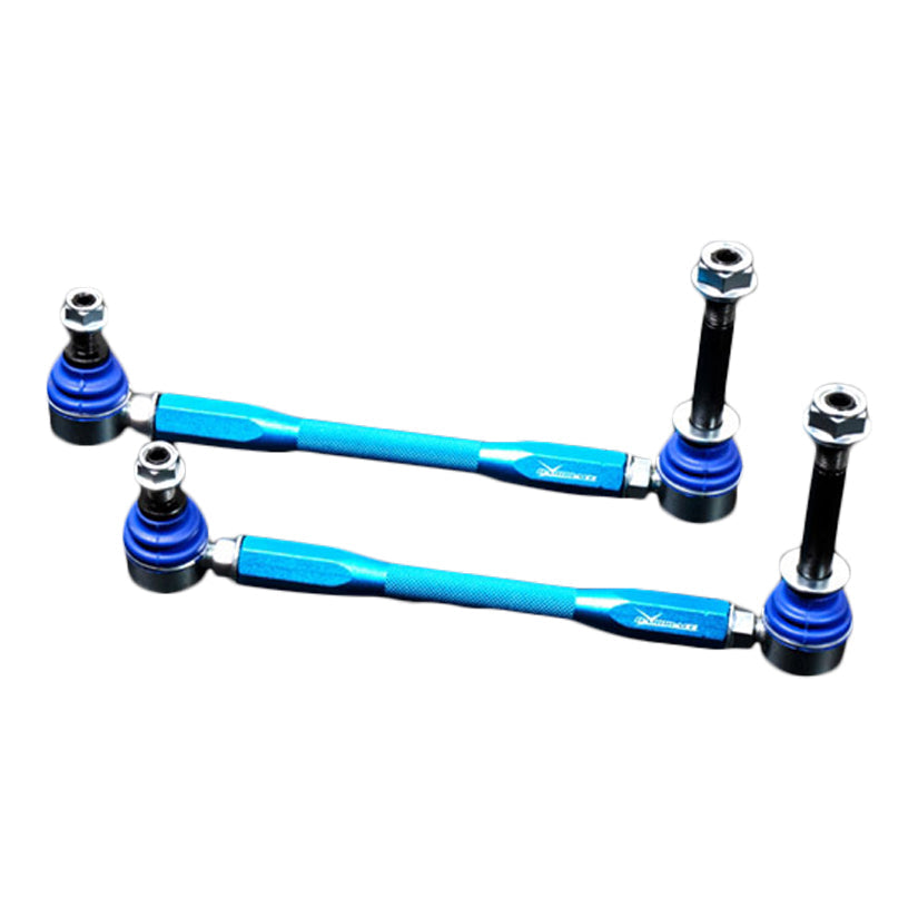 Hardrace Q1024 anti-roll bar link for Porsche Boxster and Cayman 981 and 982 models, showing the black metal component.
