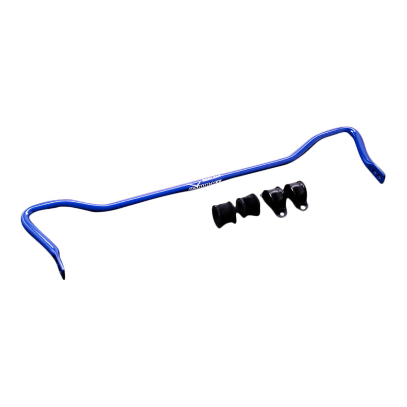 Hardrace Q1040 anti-roll bar for Volkswagen Caddy MK3 2K, showing the sturdy metal bar with mounting brackets and bushings.