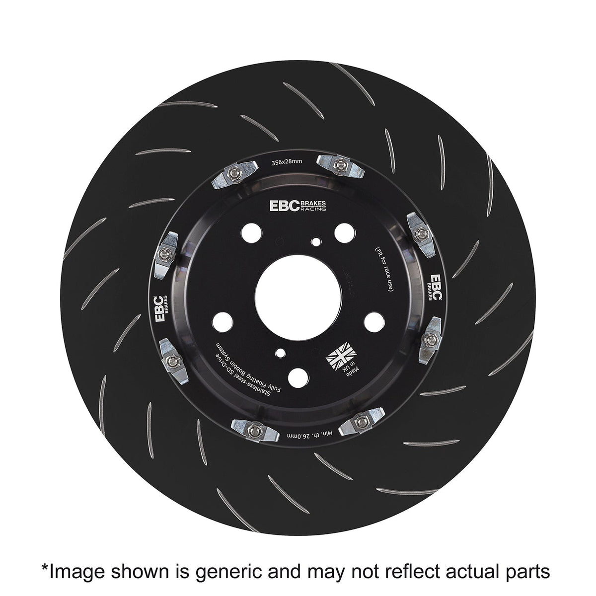 EBC Racing SG2F023 400mm front 2-piece floating brake disc for BMW M5 F10 and M6