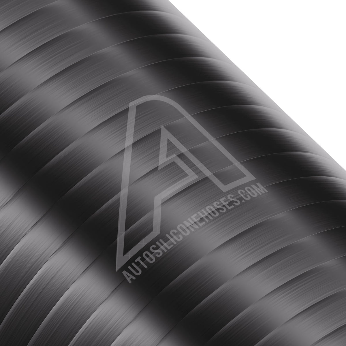 Auto Silicone Hoses 45-degree reducing silicone hose in red, fitting 25mm to 38mm, showing flexible, durable material with smooth finish.