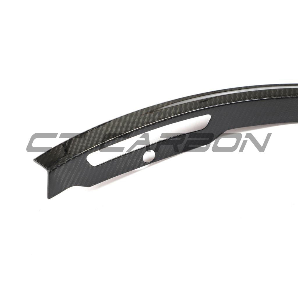 Tesla Model Y MK1 2020-2025 carbon fibre full kit by CT Carbon, featuring sleek carbon fibre accents and components.