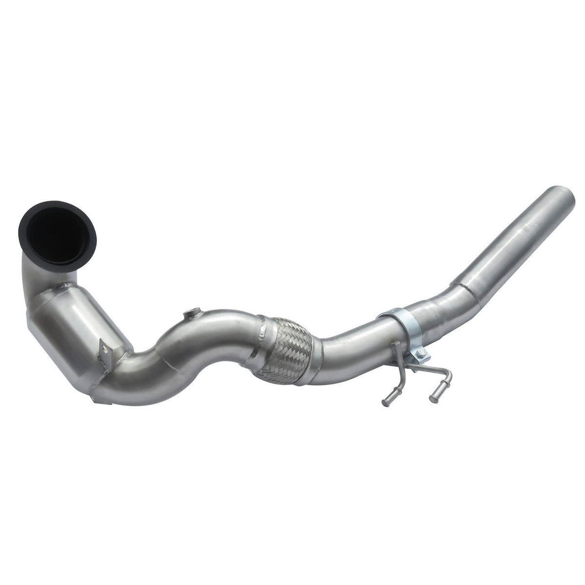 Cobra Sport VW Golf GTI Mk7.5 2.0 TSI sports cat front downpipe exhaust, performance upgrade for 2017-2020 models