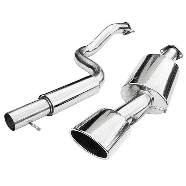 Cobra Sport VW Golf MK4 1.9 TDI cat back performance exhaust system installed on a diesel VW Golf MK4 model 98-04