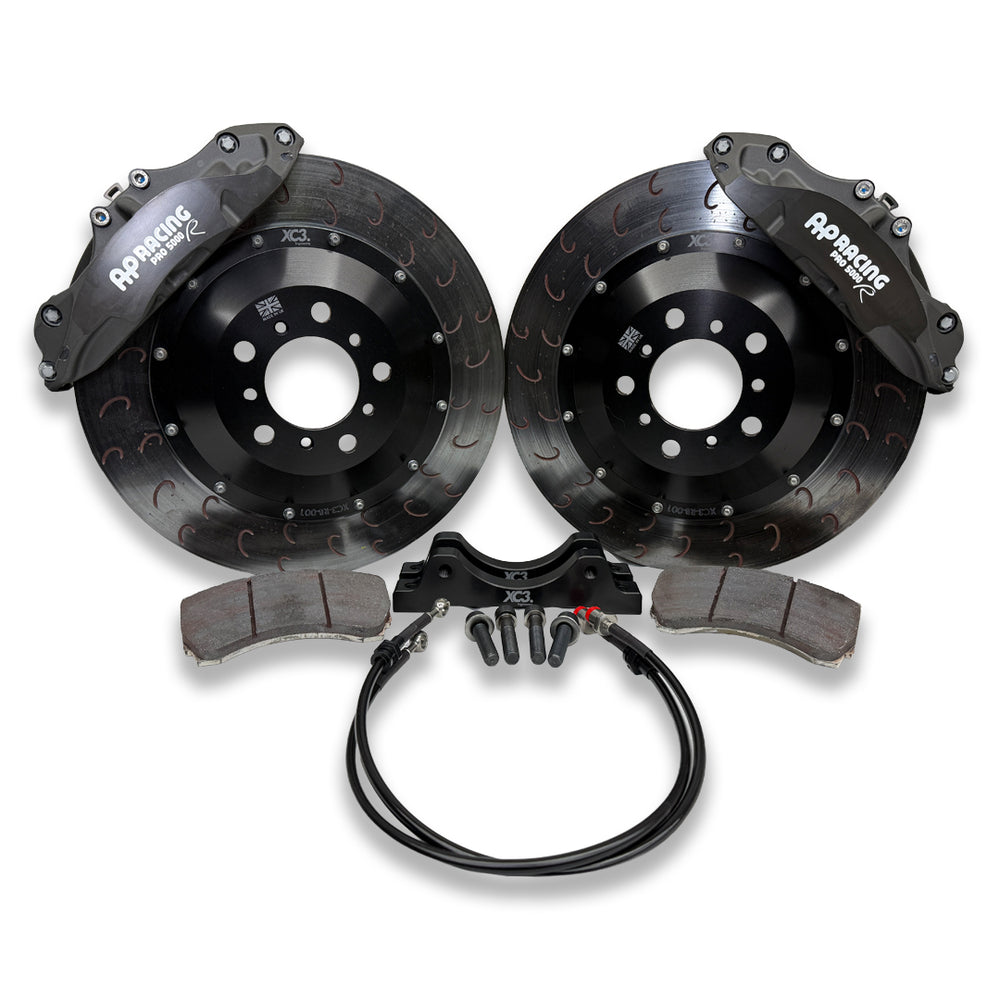 BMW E9X M3 complete AP Racing CP9660 high-performance brake upgrade kit by XC3 Engineering