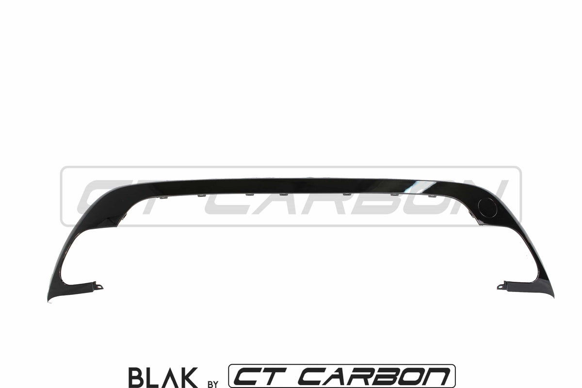 Full black edition trim kit for Range Rover Velar by CT Carbon, includes black accents and details for 2017+ models.