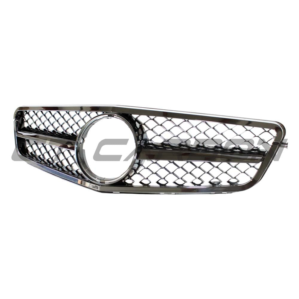 MERCEDES W204 C CLASS BLACK GRILLE