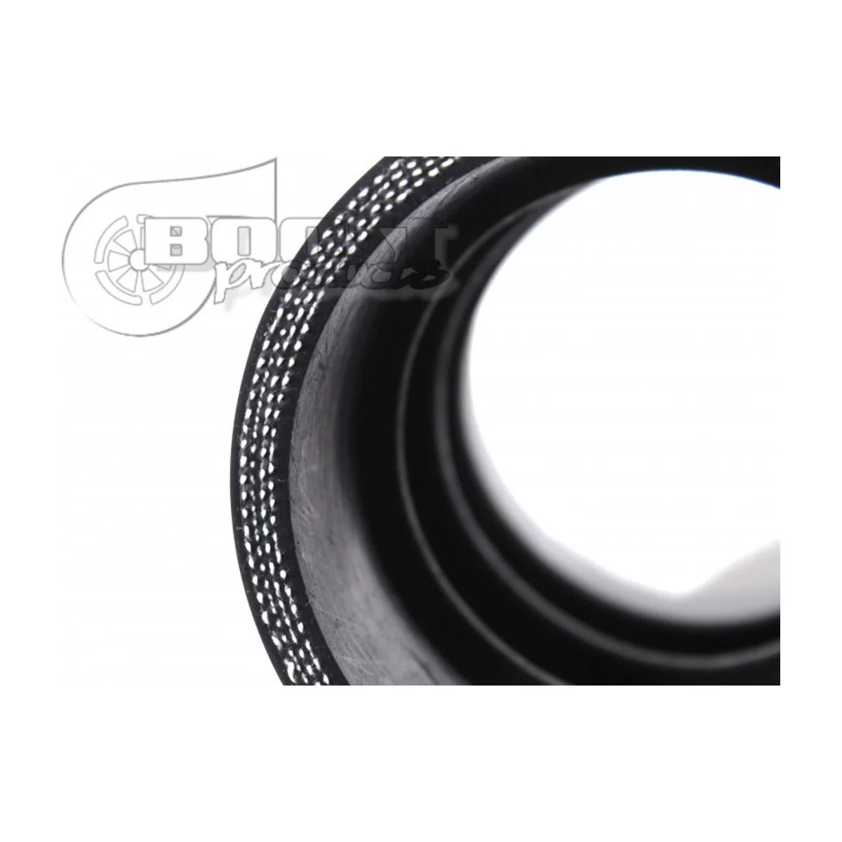 Black silicone 90 degree hose, 22mm diameter, from Auto Silicone Hoses, designed for automotive performance applications.