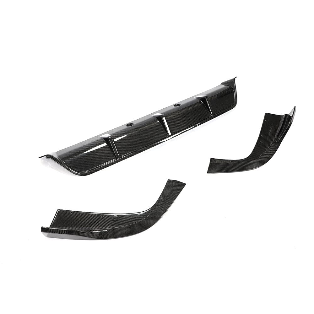 BMW X5 G05 2018-2023 CT Carbon fiber diffuser, designed for the pre-LCI model, featuring sleek carbon fiber finish.