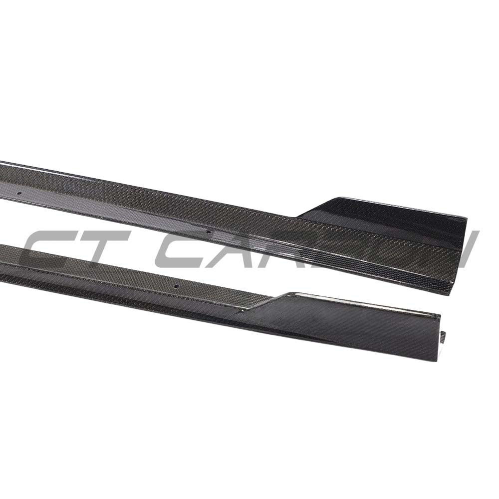 CT Carbon full carbon fiber kit for Audi S3 pre-facelift saloon 8V, including splitters and body panels.