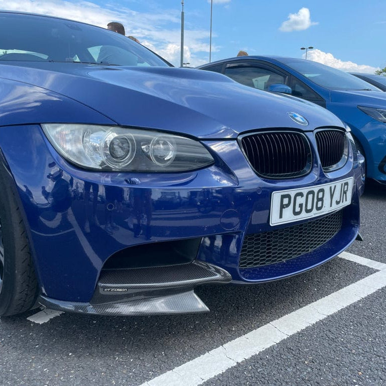 BMW E92 M3 full carbon fibre kit by CT Carbon, showcasing lightweight, high-quality carbon fiber panels and components.
