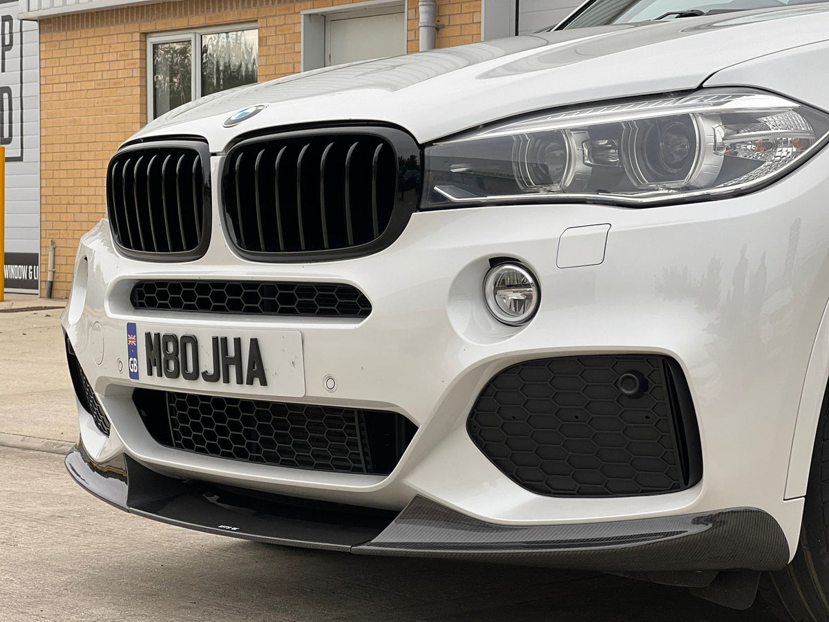 BMW F15 X5 full carbon fibre kit by CT Carbon, showcasing lightweight, high-quality carbon fiber components for the vehicle.