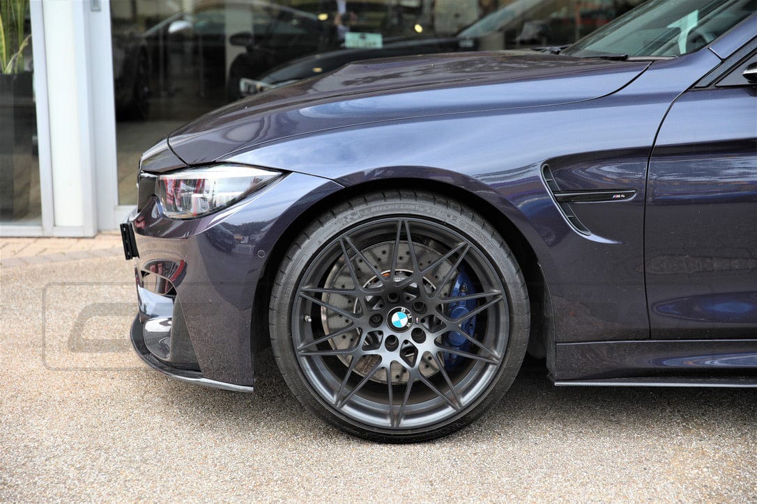 Full BMW M4 F83 Convertible V6 carbon fibre kit by CT Carbon, featuring lightweight, high-performance carbon fibre components.