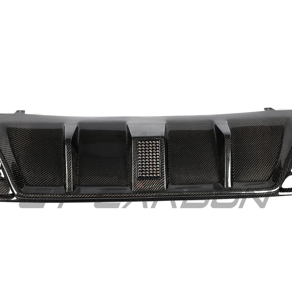 Full carbon fiber kit for Mercedes C63 W205 saloon by CT Carbon, featuring DTM-style accents on the car's exterior.