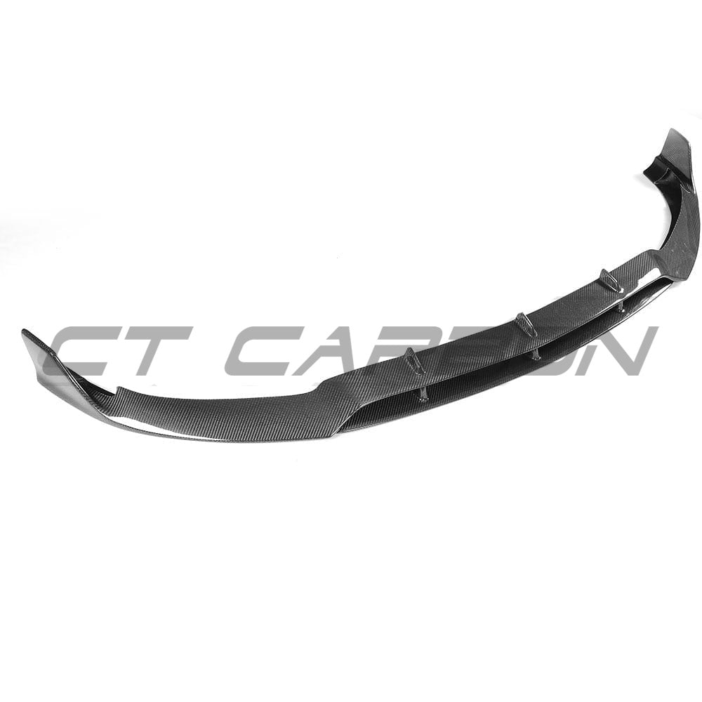 Full Mercedes C63 W205 saloon carbon fibre kit by CT Carbon, featuring DTM style aerodynamic parts on the car.