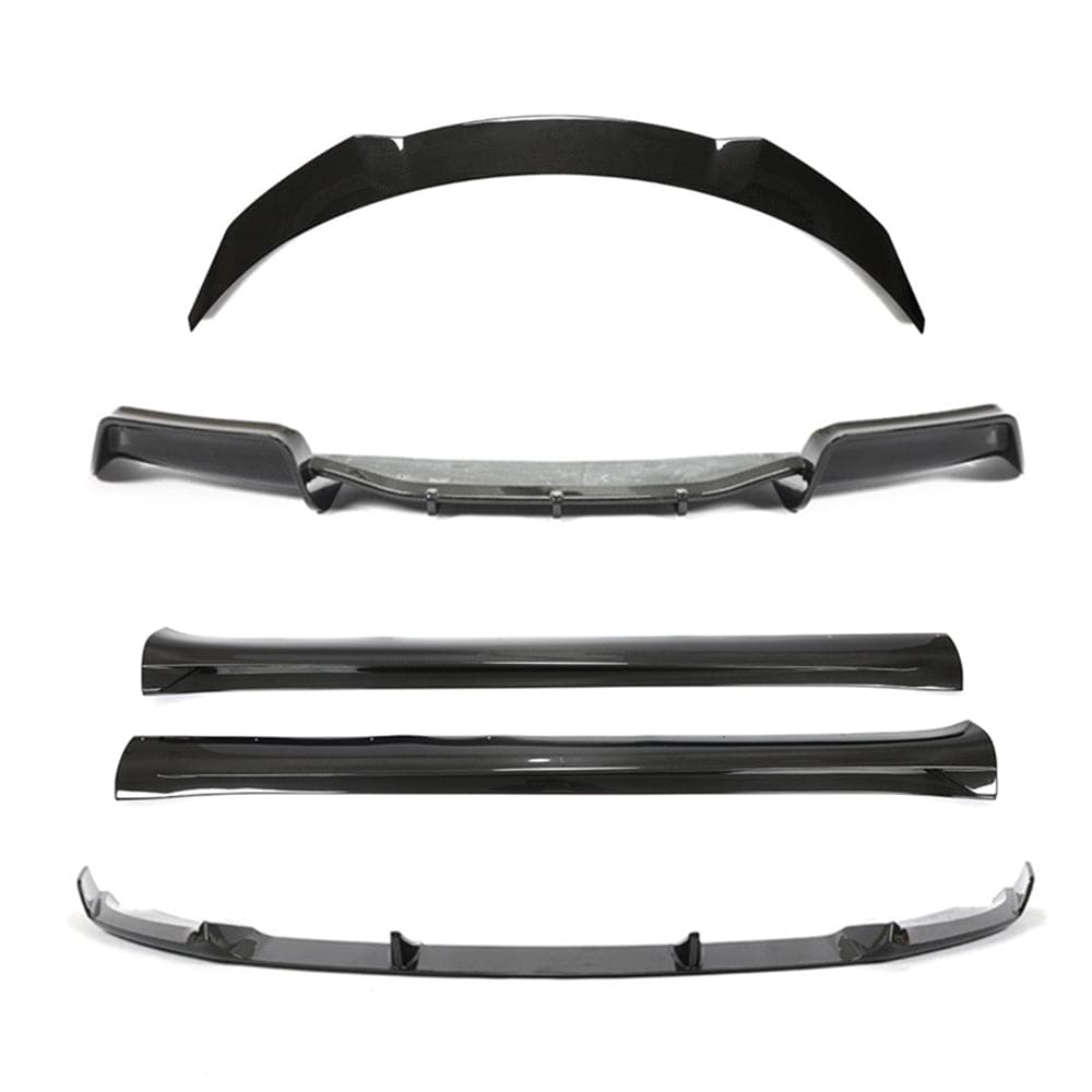 CT Carbon Tesla Model Y MK1 2020-2025 carbon fibre full kit, V3, showcasing sleek, lightweight car exterior components.