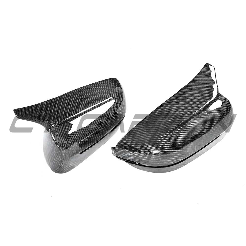 BMW 3, 4, 5 Series G20, G21, G22, G26, G30, G31 CT Carbon fiber side mirrors for LHD models, replacement accessories.