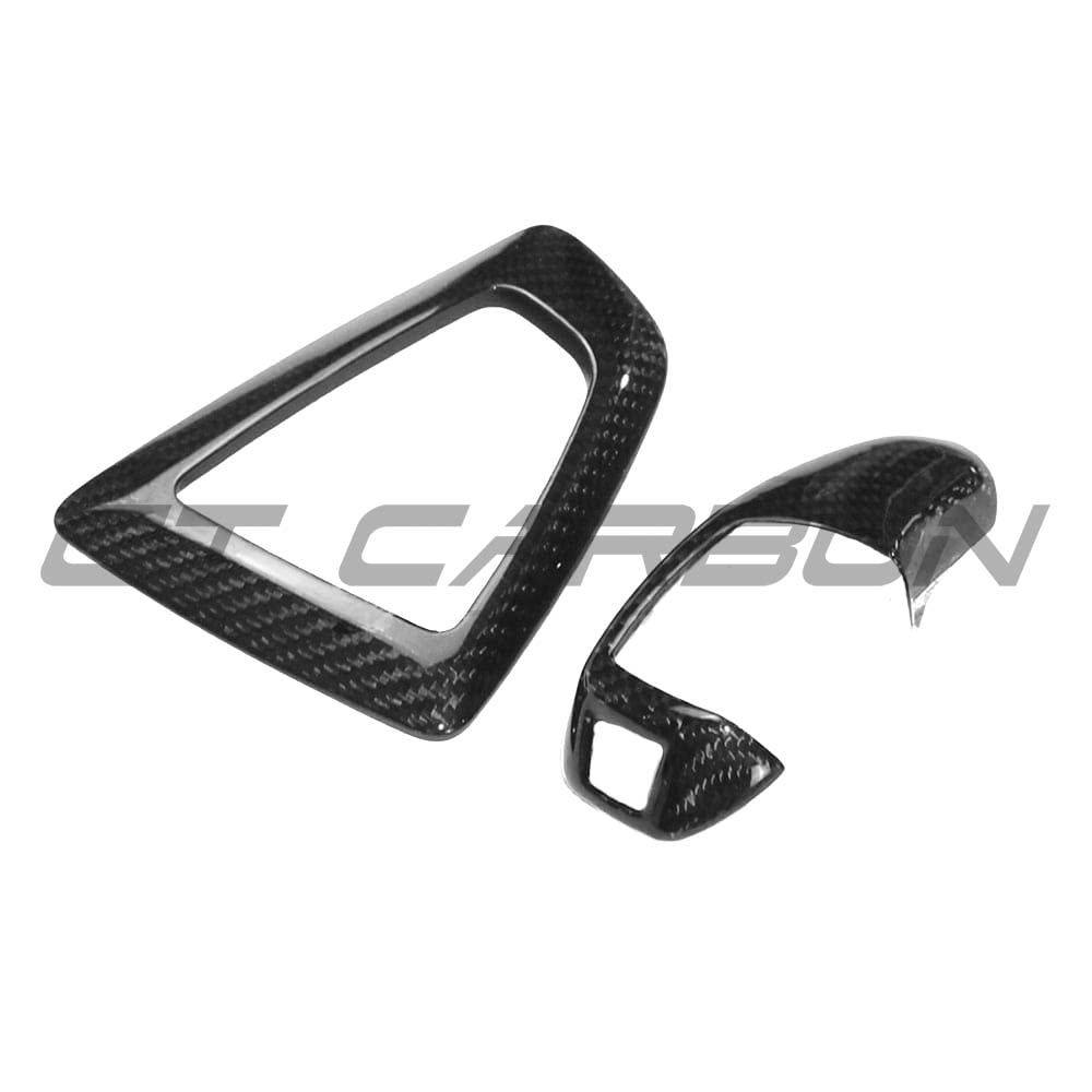 BMW Fxx ZF shifter and surround set by CT Carbon, featuring carbon fiber accents for LHD BMW Fxx models.