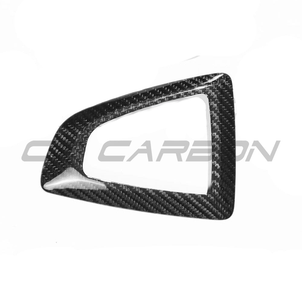 CT Carbon BMW Fxx ZF shifter surround set for LHD, black carbon fiber accessories designed for BMW Fxx models.
