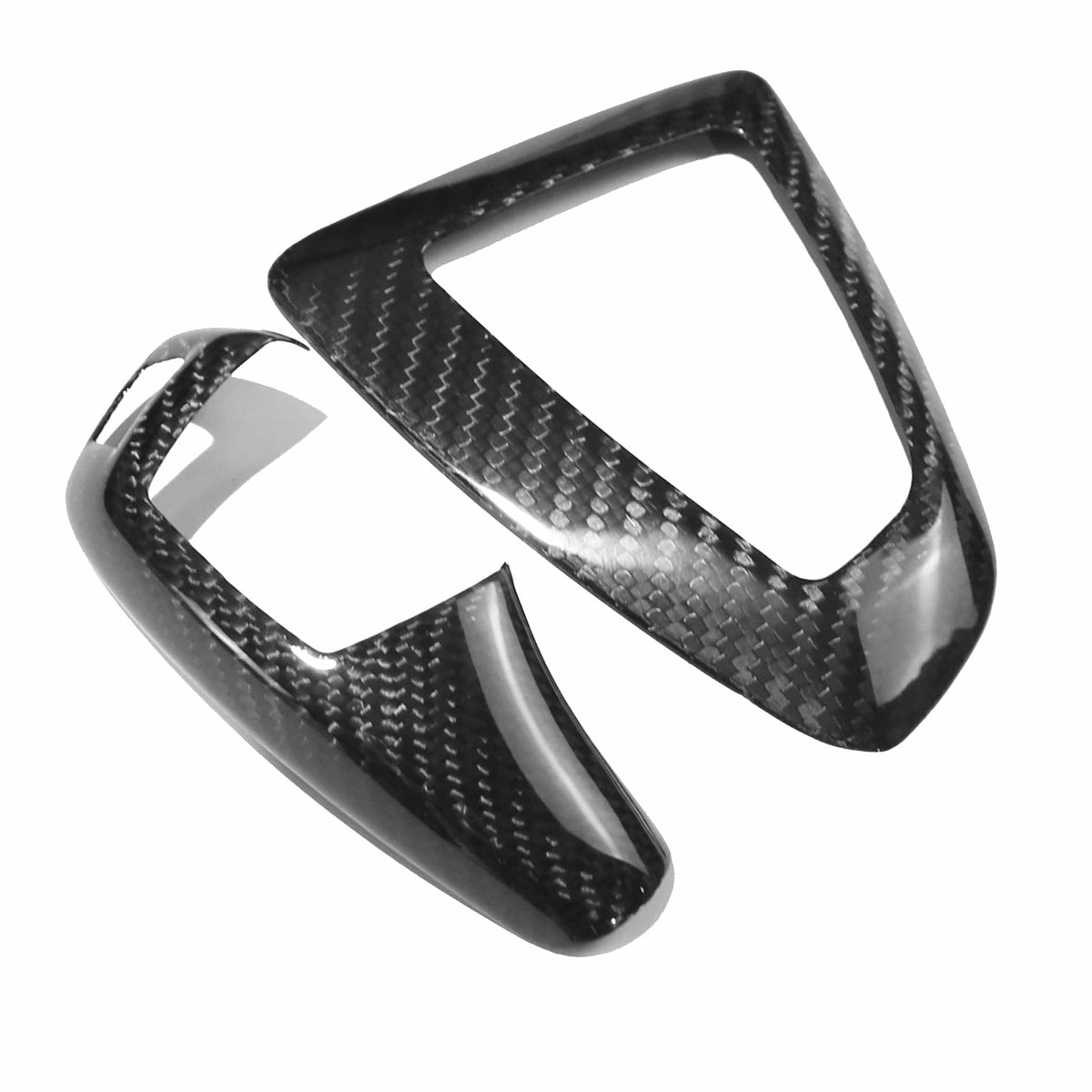 BMW Fxx ZF shifter and surround set for RHD vehicles by CT Carbon, featuring carbon fiber accents and precise fitment.