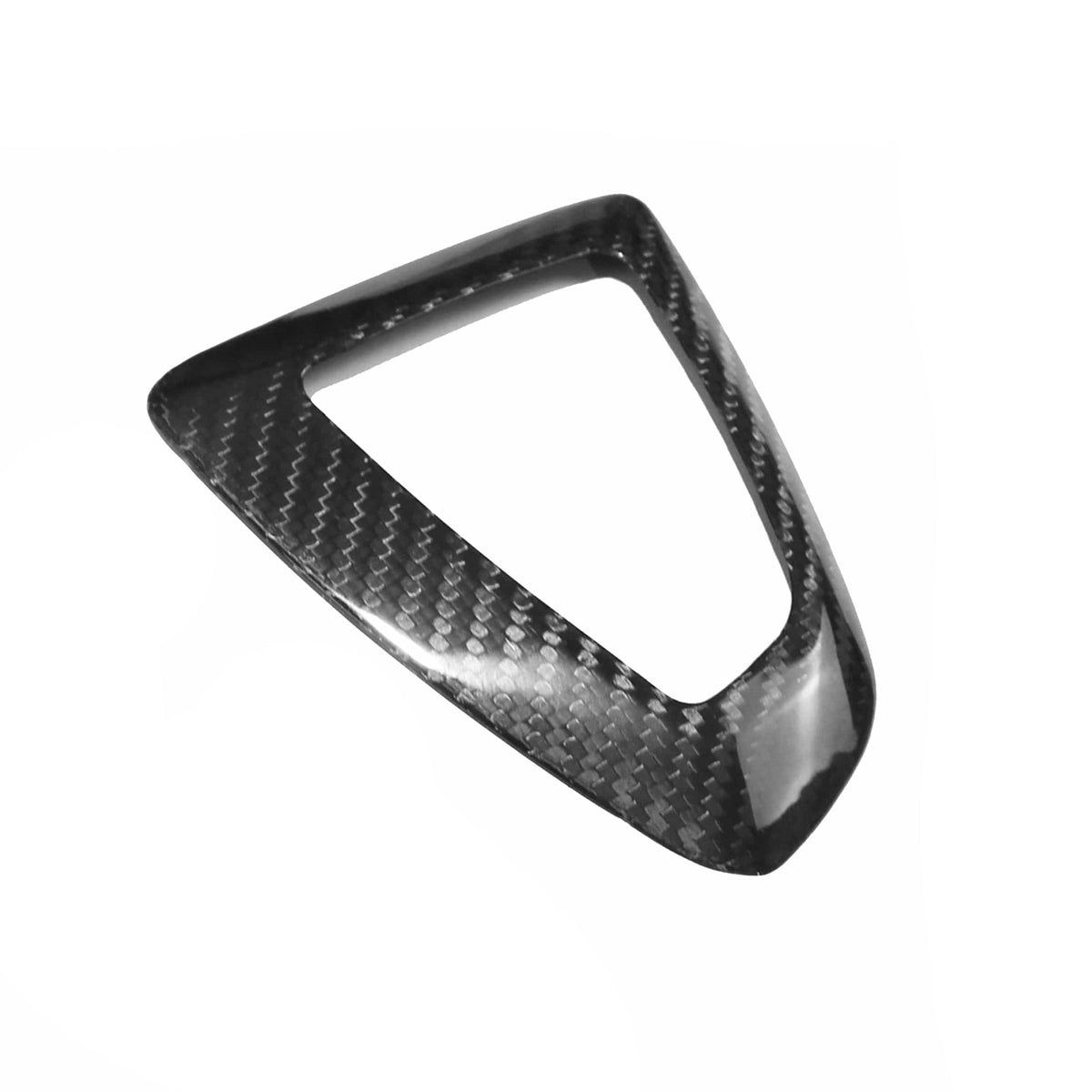 BMW Fxx ZF shifter surround from CT Carbon, RHD accessory with carbon fiber finish for enhanced interior style.