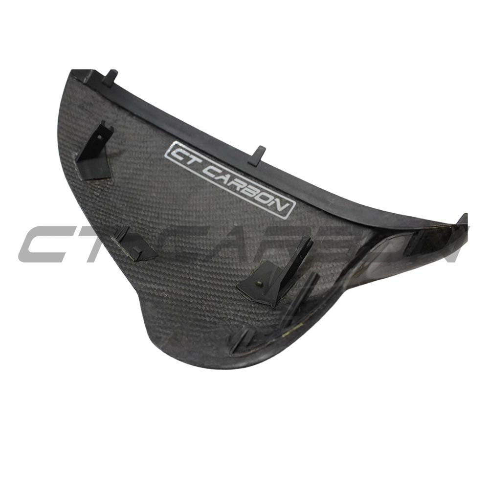 BMW F80/F82/F83/F87 M2C M3 M4 carbon fiber mirrors by CT Carbon, RHD only, featuring sleek aerodynamic design.