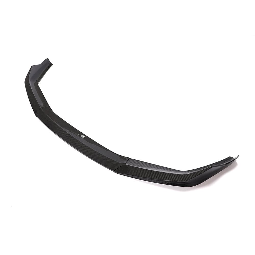 BMW F90 M5 M5C 2020-2025 LCI CT Carbon fibre splitter, V1, designed for enhanced aerodynamics and sporty appearance.