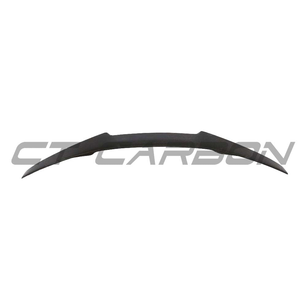 BMW M3 F80 saloon with CT Carbon full carbon fibre kit including splitters, V-style front, and side skirts for a sporty look.