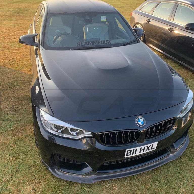BMW M3 F80 saloon with CT Carbon V3 full carbon fibre kit, featuring splitters and aerodynamic enhancements on the car.