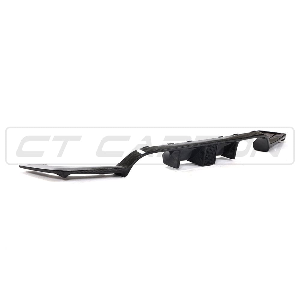 Full view of CT Carbon BMW M4 F83 Convertible full carbon fibre kit with splitters and aerodynamic components.