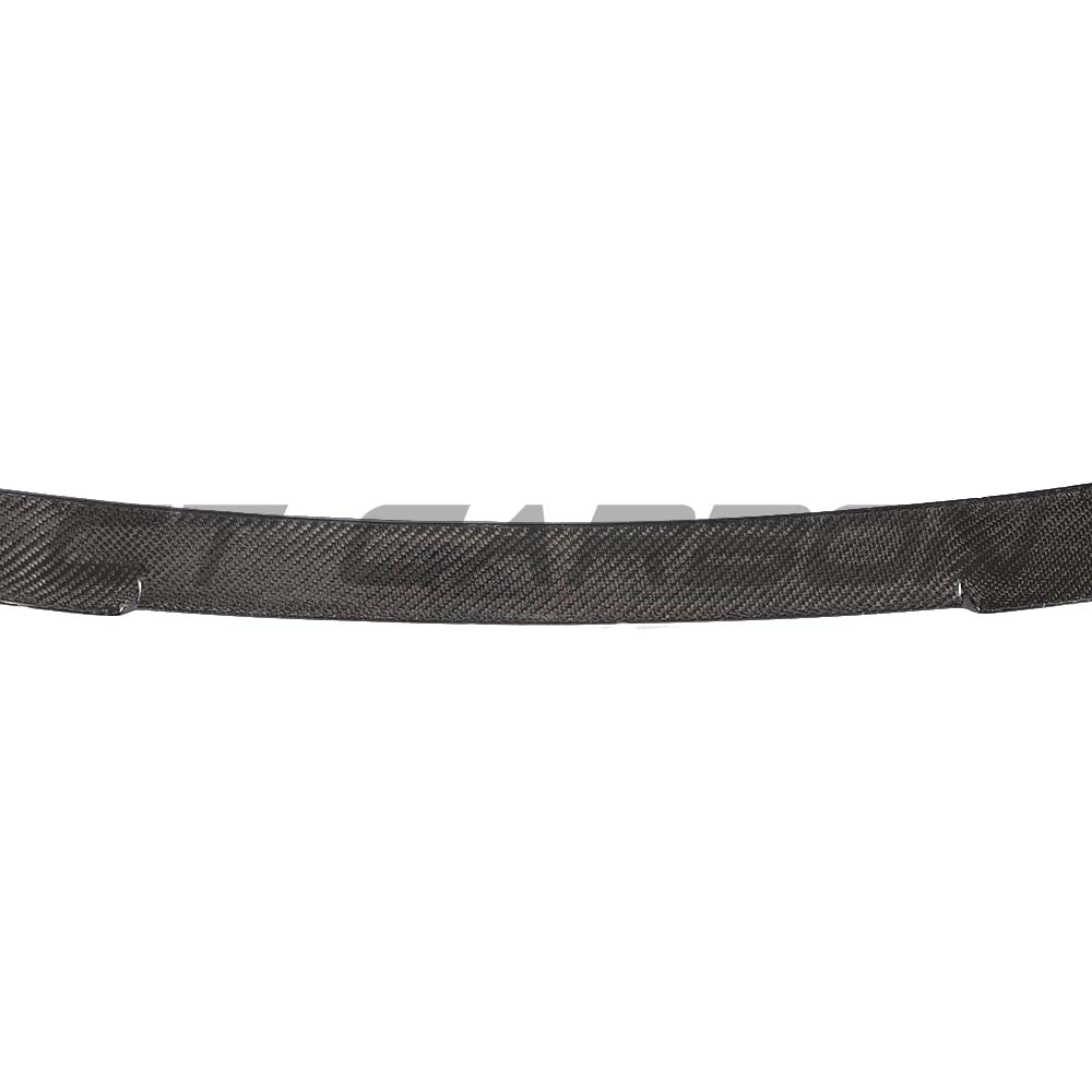 Carbon fibre spoiler for Audi A3 S3 RS3 8V saloon by CT Carbon, showcasing sleek aerodynamic design and V-style finish.
