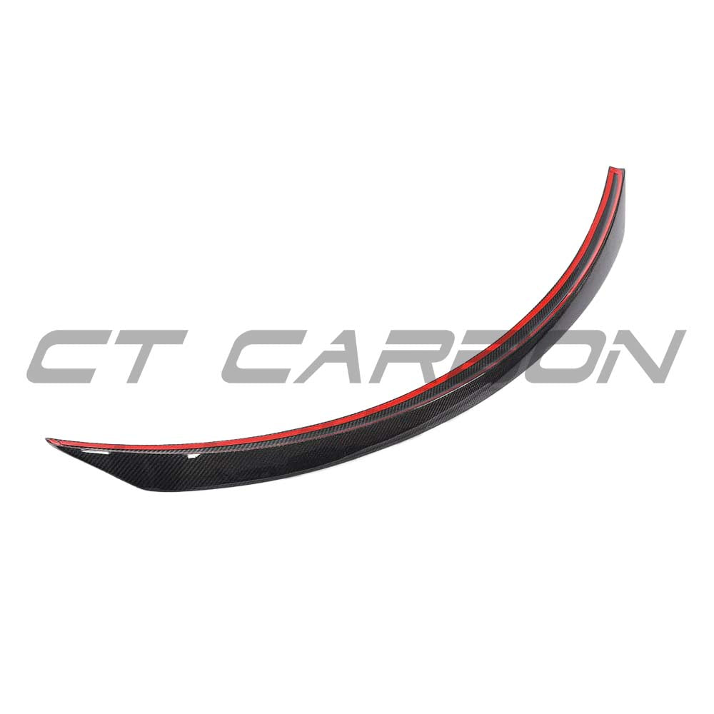 CT Carbon full carbon fibre kit for Mercedes C-Class W205 Coupe, including spoiler and aerodynamic enhancements.